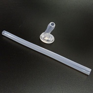 Diller Tritan Double Drink Cup Lid Straw Water Cup Lid D70 Accessories Straw Mouthpiece Leakproof Cu