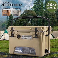 Cooler Box Small 18.9L Large Capacity Hard Cooler Box Cooler BOX Camping Outdoor Fishing Sports Day Beach Sports Leisure BBQ Cold Storage Arthur EARTHER