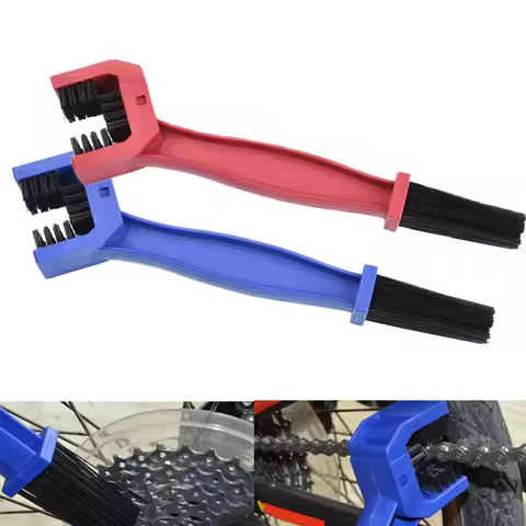 Motorcycle Chain Cleaning MTB Bike Gears Scrubber Brush Tool For YAMAHA YZF R1 R6 2022 2021 2020 201
