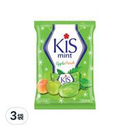 Kis mint 糖果 蜜桃蘋果風味  125g  3袋