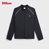 Wilson Men ZIP UP KNIT JACKET WM20053512BKA Official Store