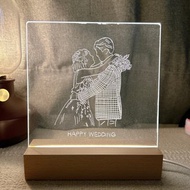 【客製化禮物】小夜燈枱燈 - 家居擺設