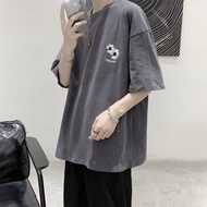 1688 Alibaba Net Batch Japanese Daisy Embroidery Short-Sleeved T-Shirt Loose All-Match Casual Large 