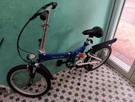 Dahon Fox D6 tst061 20吋摺疊車，美國品牌，少踩算新净，頭尾V殺，摺踏，shimano 6速，頭尾避震，快拆坐通，紮實好踩，正常運作免維修，可預約到實體店試車，售價＄750[深水埗