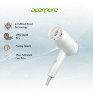 Acerpure Beauty Ionic Hair Dryer HD1 HD364-10W | 22m Anion | Light Weight | Heat & Cooling Mode
