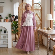 NJW- GAELA one set of Flower skirt, women's top, cool material