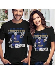 Valentine's Day Ukko-Pekka Luukkonen Hockey T-Shirt For Women Athlete Bootleg Club