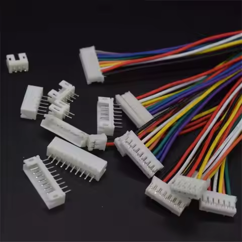 RC Connector Wire 2/3/4/5/6/7/8/9/10 Pin Head Wire XH 2.54mm Wire Cable Terminal Wires Wire Cable Co