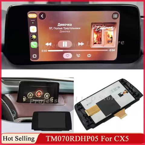 LCD Display Original New OEM For Maz-da CX-5 cx5 2017-2021 LCD Display Touch Screen For TM070RDHP05 