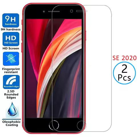 protective tempered glass for iphone se 2020 screen protector on i phone s e es 2 se2020 se2 safety 