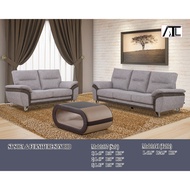 Fabric Sofa Set 1+2+3 A337 & Coffee Table 141