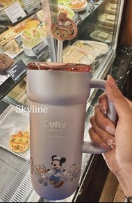 🔥香港迪士尼代購 聯名 星巴克 Starbucks x DUFFY與好友「春日啟航」spring 20安士不鏽鋼咖啡杯
