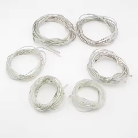 28/26/24/22/20/18AWG 2 Core Copper Wire Transparent Parallel Cable DC Power Flat Line 1A 2A 3A 5A 7A