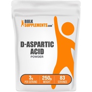 BulkSupplements.com D-Aspartic Acid Powder - D-Aspartic Acid Supplement for Men, Unflavored Amino Ac