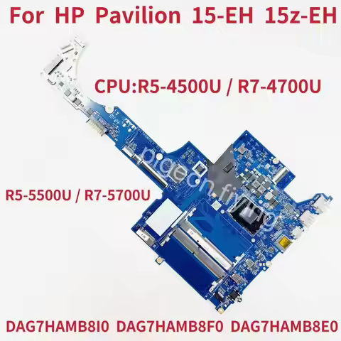 For HP Pavilion 15-EH 15Z-EH TPN-Q246 Laptop Motherboard CPU:R5-4500U R5-5500U R7-4700U DDR4 DAG7HAM