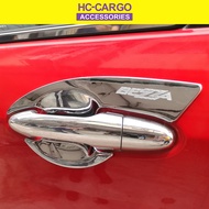 Hc Cargo Perodua Bezza 2016 - 2025 Door Handle Inner Bowl Cover Chrome