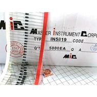 [Combo of 20] 1N5819, IN5819 DO-41Diode 1A/40V pin