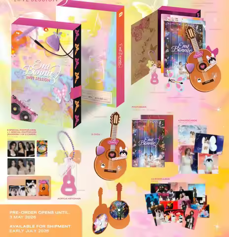Presale GMMTV Official Merchandise Our Love US EmiBonnie LOVE SESSION Postcard Gift Box Commemorativ