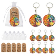 ACES Vintage wooden keychain