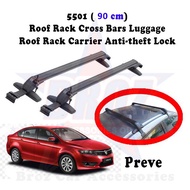 5501 (90cm) Car Roof Rack Roof Carrier Box Anti-theft Lock Cross Bar Roof Bar Rak Bumbung Rak Bagasi Kereta - PREVE