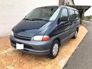 2000年 豐田海力士【2.7 深藍色 手排 一手車 空間大載貨方便 客貨車 可附後排座椅 可變更貨車牌 內外漂亮   