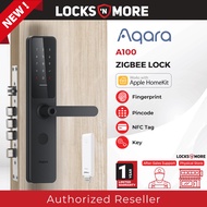 Aqara A100 Zigbee Lever Lock with M100 Hub | Installation Available | 1 Year Warranty
