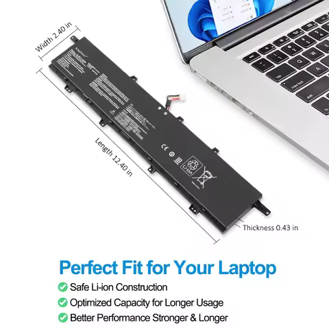 KingSener C42N2008 Laptop Battery For ASUS ZenBook Pro Duo 15 OLED UX582 UX582LR Series XS74T UX582L