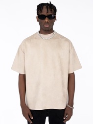 LIVE GREAT | Áo phông nam thời trang mới T-Shirts Da Thân Thiện Với Thoáng Khí dáng rộng thoải mái T