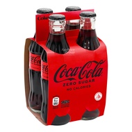Coca Cola Glass Bottle Drink - Zero Sugar