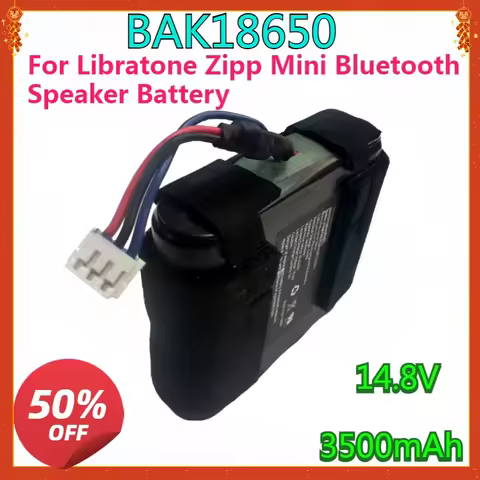 New High-quality Replaceable Battery for Libratone Zipp Mini Bluetooth Speaker Battery 14.8V BAK1865