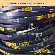 Vanbelt Mesin Cuci / Vanbel / Fan V Belt tipe M / Fm Mesin Cuci Sharp  Sanken  Midea