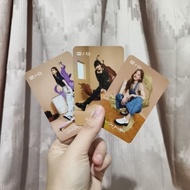 Photocard Ultramilk x Itzy Yeji Ryujin Lia