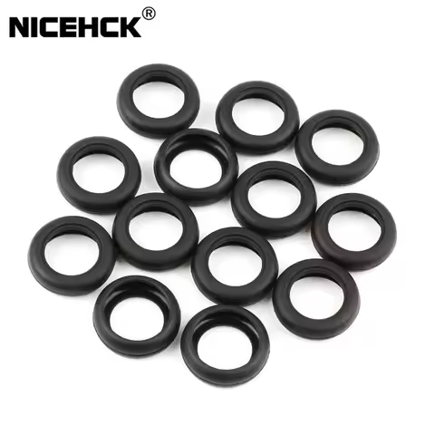 NICEHCK Black Comfortable Earbud Dedicated Silicone Rings Soft Earphone Tips Eartips Accessory for S