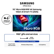 Samsung 115" Micro RGB R95F 4K Samsung Vision AI Smart TV (2025)