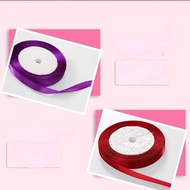 22yards/roll 1cm Satin Ribbon for Gift Wrapping Bows Making Floral Bouquets DIY Wedding Party Decora