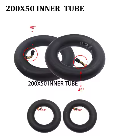 2/4pcs 8 Inch 200X50 Inner Tube 200*50 Inner Camera for Razor Scooter E100 E150 E200 ESpark Crazy Ca