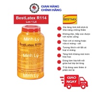 [Ho Chi Minh Express] 1 Liter Can of BestLatex R114 Waterproofing Additive and Bonding Agent for Mor