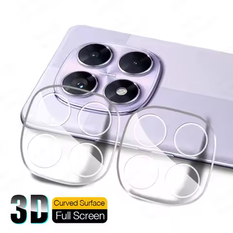 2Pcs 3D Clear Camera Glass Protector For Xiaomi Redmi Note 14 Pro 5G Note14 Pro+ Note14Pro Plus 14Pr