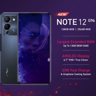 Infinix NOTE 12 G96 (128GB+8GB / 256GB+8GB) Extended RAM up to 13GB True Color AMOLED 33W Fast Charg