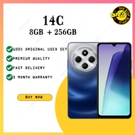100% Original RMI 14C 8GB + 256GB ( 2nd Phone Secondhand Used Terpakai Condition Grade A)