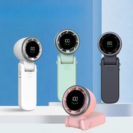 Best-selling outdoor handheld mini folding N607High-speed turbocharged handheld mini fan with digita