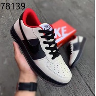 Nike_ ❄ACG Fashion Airforce 1 thick black sole rubber shoes sneakers unisex design➳