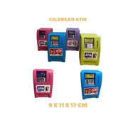 2pc 4pc ATM Savings Piggy Bank Unique Piggy Bank/ Children's Toy/ Unique Mini ATM Target Piggy Bank 
