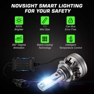 Novsight N37 Car Headlight 9005 9006 9007 9012 D H1 H3 H4 H7 H11 H13 LED