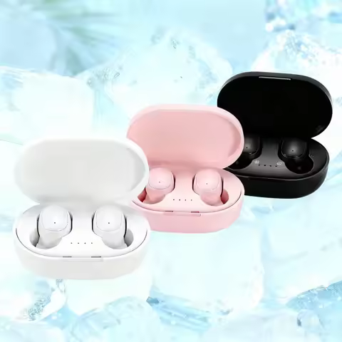 Original A6S TWS Wireless Bluetooth Headset with Mic Earbuds Noice Earphone Bluetooth Headphones