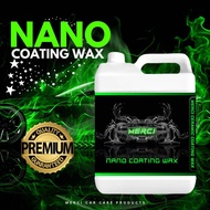 (5000 ML.) น้ำยาเคลือบเงาสีรถนาโน Nano Coating Wax (แถมฟรี ผ้าไมโครไฟเบอร์และขวดฟ๊อกกี้)
