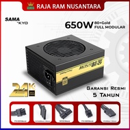 PSU KYO SAMA 24K 650W 80+ Gold Non Modular PSU 650W 80 Gold BLACK