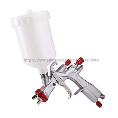 YT160 LVLP Spray Gun Car Painting Gun Professional Airbrush Paint Sprayer 1.3mm Nozzle 600cc Spray G