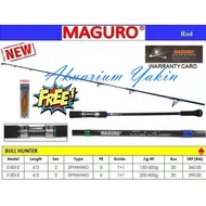 4077 MAGURO BULL HUNTER BUTT JOIN SPINNING FISHING ROD *FREE STARLIT JIG*