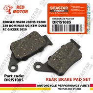 Modenas Pulsar RS200/ NS200/ Dominar D400/ D400 UG Rear Brake Pad/ Brake Pad Rear Dominar UG KTM Duk